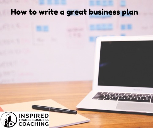How to Write a Great Business Plan photo